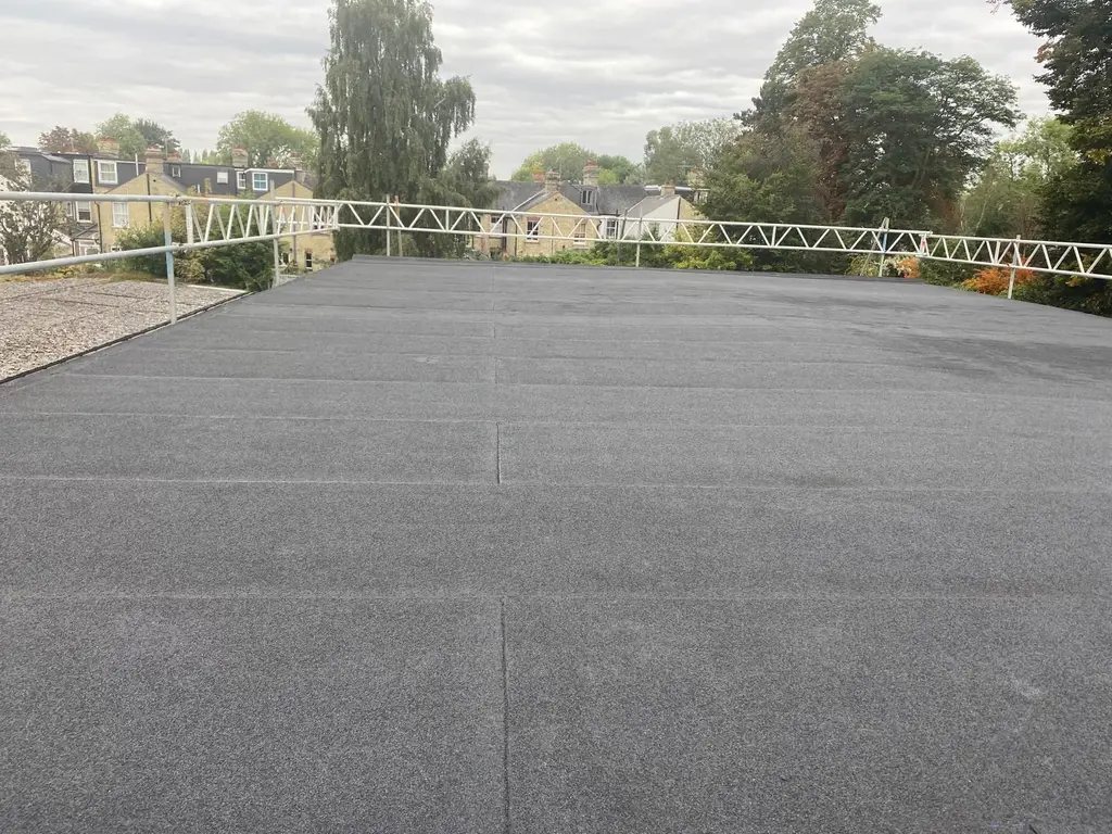 Finished flat roof covering by Carl Dunn Building & Roofing, Cambridge