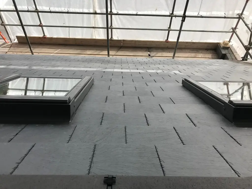 Two flat rooflights on a new flat roof by Carl Dunn Building & Roofing, Cambridge